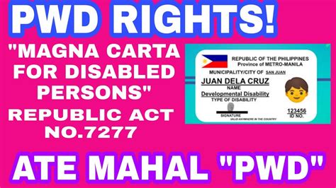 pwd logo philippines|An Act to Enhance the Mobility of Disabled Persons by Requiring .